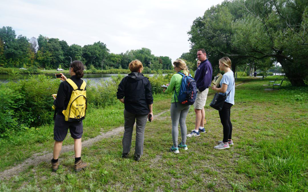 Offshoots Bikes the Charles River for Vegetation Management Plan